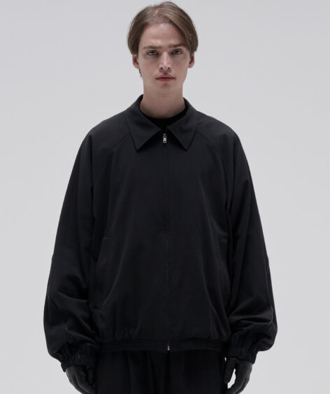 Antwort LEATHER PIPED COTTON GABARDINE JACKET / アントワート レザーパイピング コットンギャバジン ジャケット