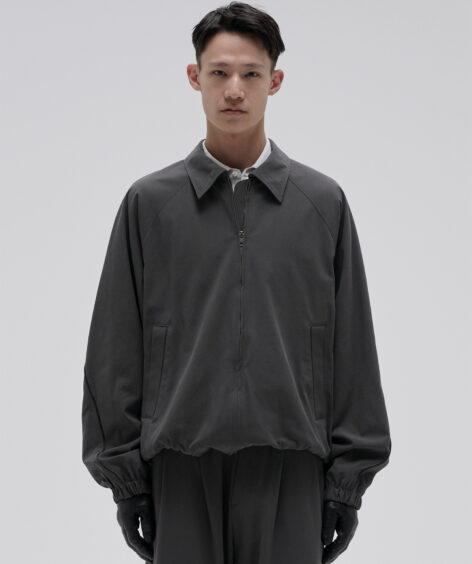 Antwort LEATHER PIPED COTTON GABARDINE JACKET / アントワート レザーパイピング コットンギャバジン ジャケット