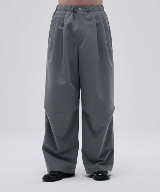 Antwort SMOOTH TAFTA DRAPE TUCK PANTS / アントワート スムースタフタ ドレープタックパンツ