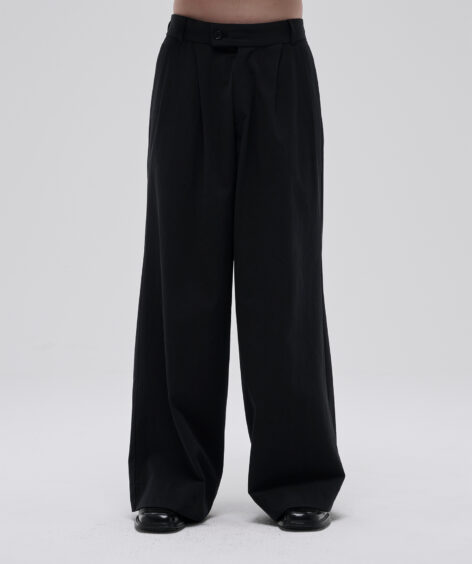 Antwort COTTON GABARDINE WIDE PANTS / アントワート コットンギャバジン ワイドパンツ
