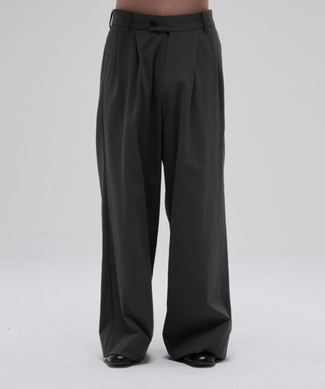 Antwort COTTON GABARDINE WIDE PANTS / アントワート コットンギャバジン ワイドパンツ