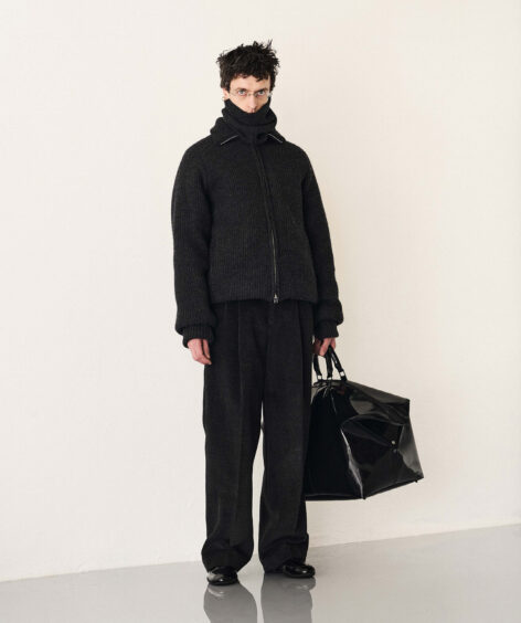 OMAR AFRIDI PAWSON TUCK TROUSERS / オマール アフリディ ポーソン タック トラウザーズ