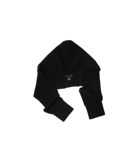 OMAR AFRIDI HOODED KNIT SCARF / オマール アフリディ フーデッド ニット スカーフ