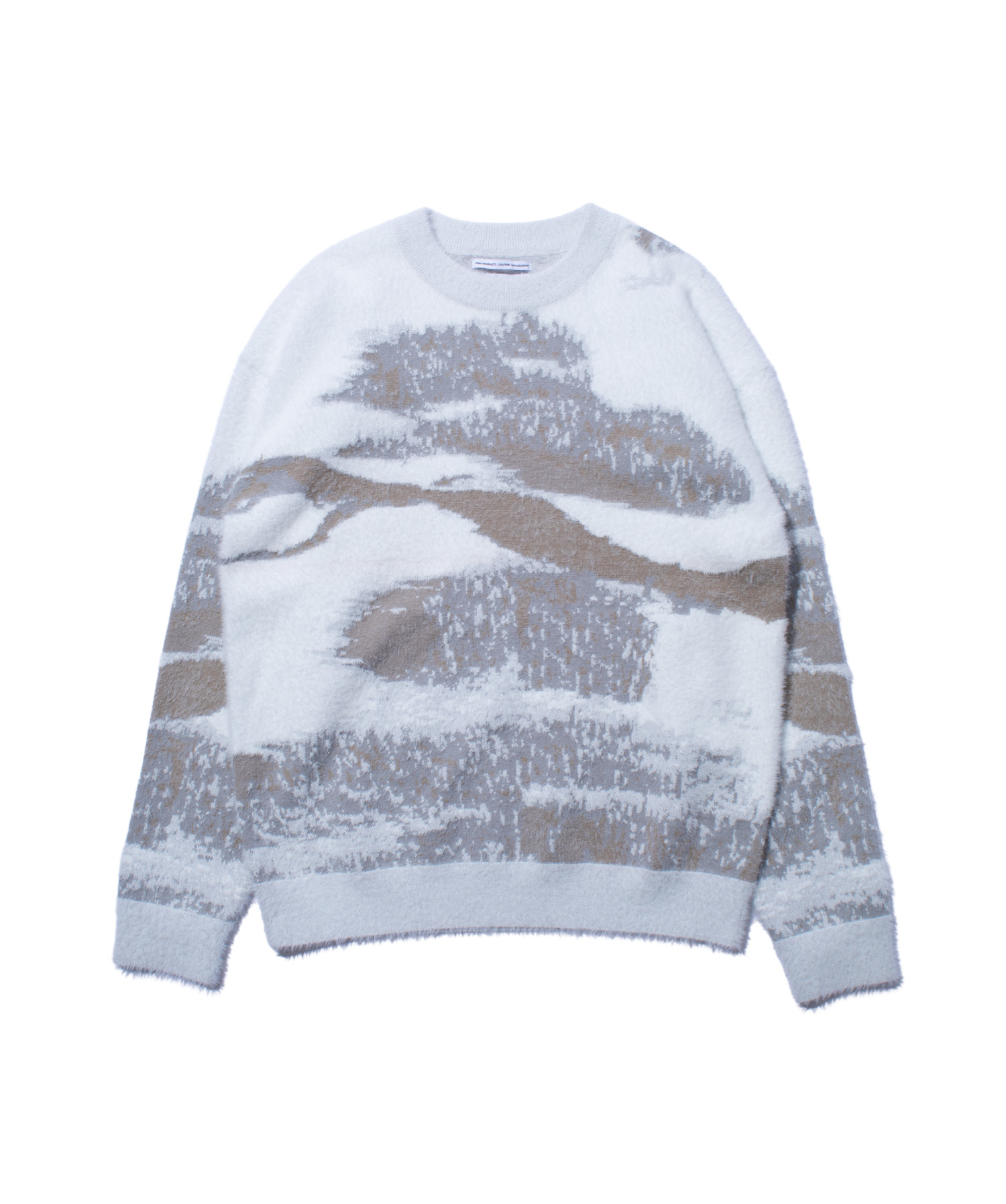 ※Pre-order: Shipping begins August 24※ F/CE. FINNISH LANDSCAPE SOLOTEX KNIT - SNOW