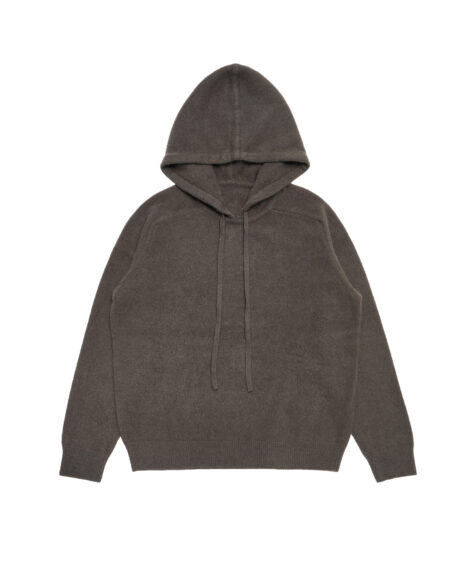 AMOMENTO RACOON HOODIE KNIT / アモーメント ラクーン フーディー ニット