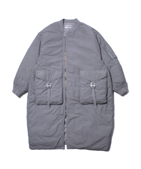 F/CE. GARMENT DYE DOWN MA-1 LONG COAT 2.0 / エフシーイー ガーメント ダイ ダウン MA-1 ロング コート 2.0