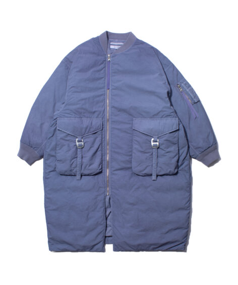 ※予約販売 9/14より順次発送※ F/CE. GARMENT DYE DOWN MA-1 LONG COAT 2.0 / エフシーイー ガーメント ダイ ダウン MA-1 ロング コート 2.0