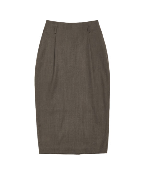 AMOMENTO WOOL PENCIL SKIRT / アモーメント ウール ペンシル スカート
