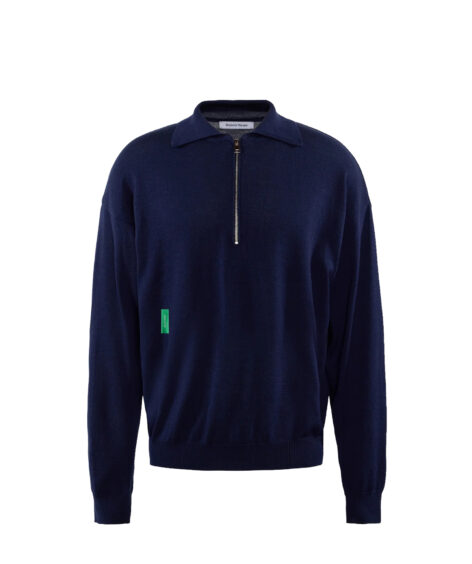 DISTRICT VISION Merino Wool Quarter Zip Sweater / ディストリクト ビジョン メリノウール クォーター ジップ セーター