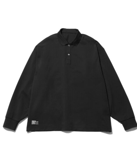 Fresh Service DRY PIQUE JERSEY L/S POLO / フレッシュサービス ドライピケ ジャージー ロングスリーブポロ