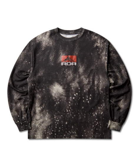 ROA hiking FUZZY Print Long Sleeve / ロア ファジー プリント ロングスリーブ