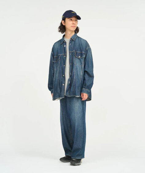 Fresh Service N/C TECH DENIM FIVE POCKET EASY PANTS / フレッシュサービス N/C テックデニム ファイブポケット イージーパンツ