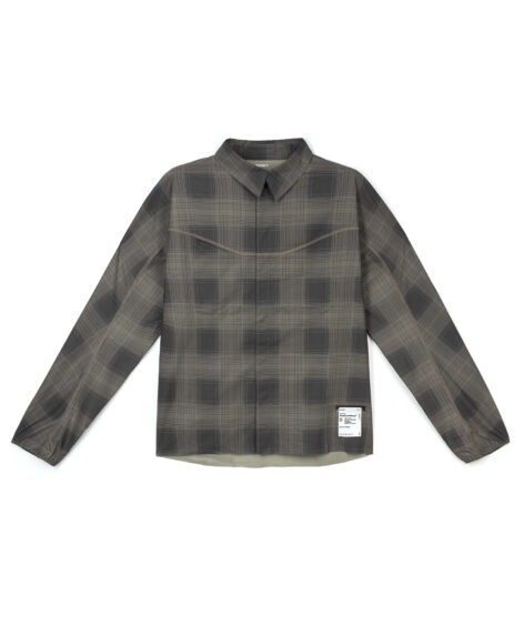 SATISFY AmbientWarp™ River Shirt / サティスファイ アンビエントワープ リバー シャツ