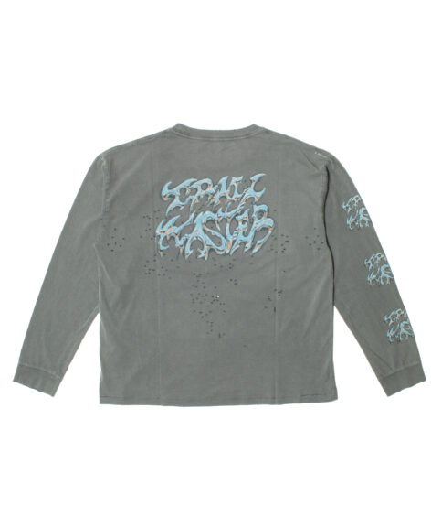SATISFY MothTech Long Tee ScorpSleecePr / サティスファイ モス テック ロング ティー スコープスリーブ プリント