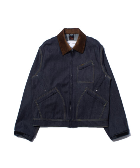 F/CE. LEE BY F/CE.  91-B MODULAR COVERALL JACKET / CORDURA DENIM / エフシーイー リー バイ エフシーイー 91-B モジュラー カバーオール ジャケット / コーデュラ デニム