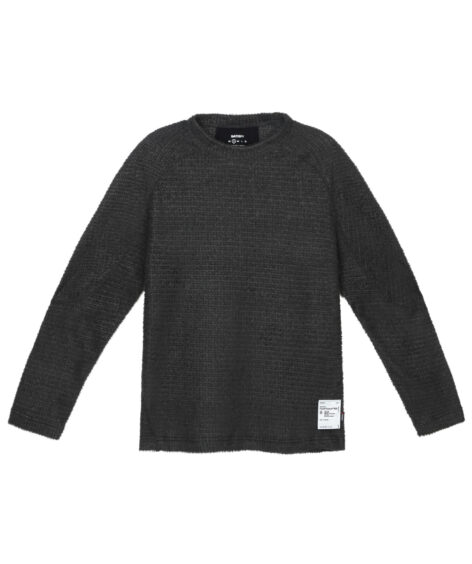 SATISFY FuzzFleece AD Long Tee / サティスファイ ファズフリース AD ロング ティー