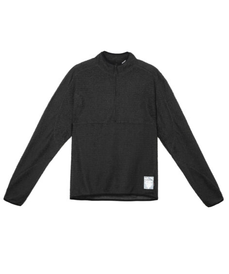 SATISFY FuzzFleece AD Half-Zip / サティスファイ ファズフリース AD ハーフジップ