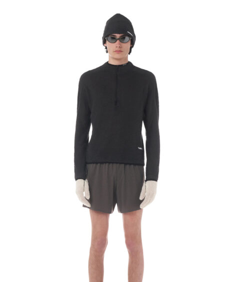 SATISFY FuzzFleece AD Half-Zip / サティスファイ ファズフリース AD ハーフジップ